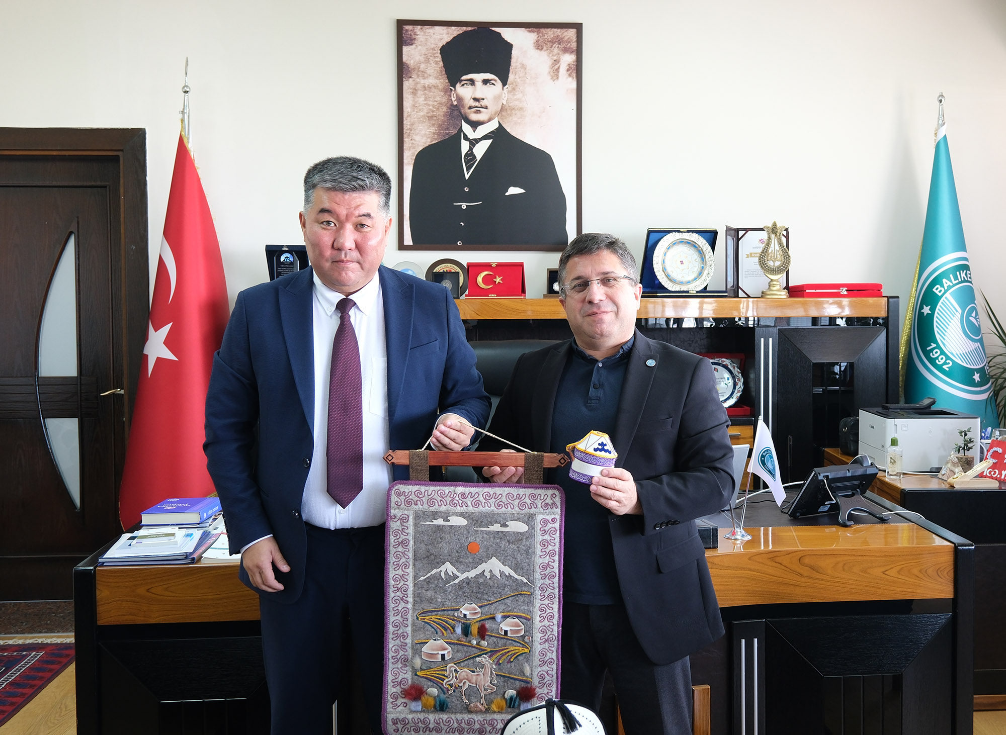 Kırgızistan Uluslararası Üniversitesinden BAÜN’e Ziyaret 3