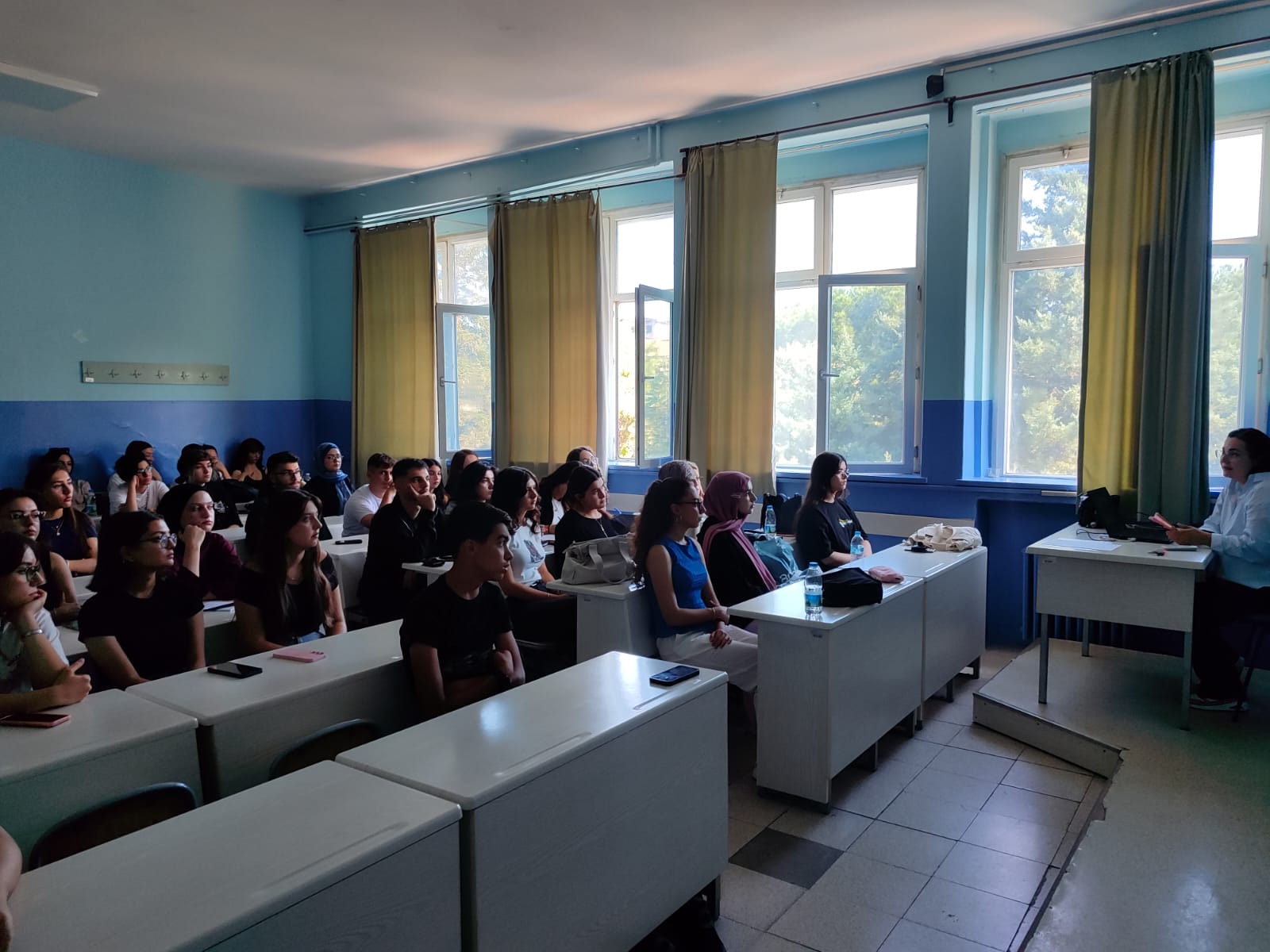 1. Sınıflar İçin Oryantasyon ve KAP Bilgilendirme Sunumu Yapılmıştır