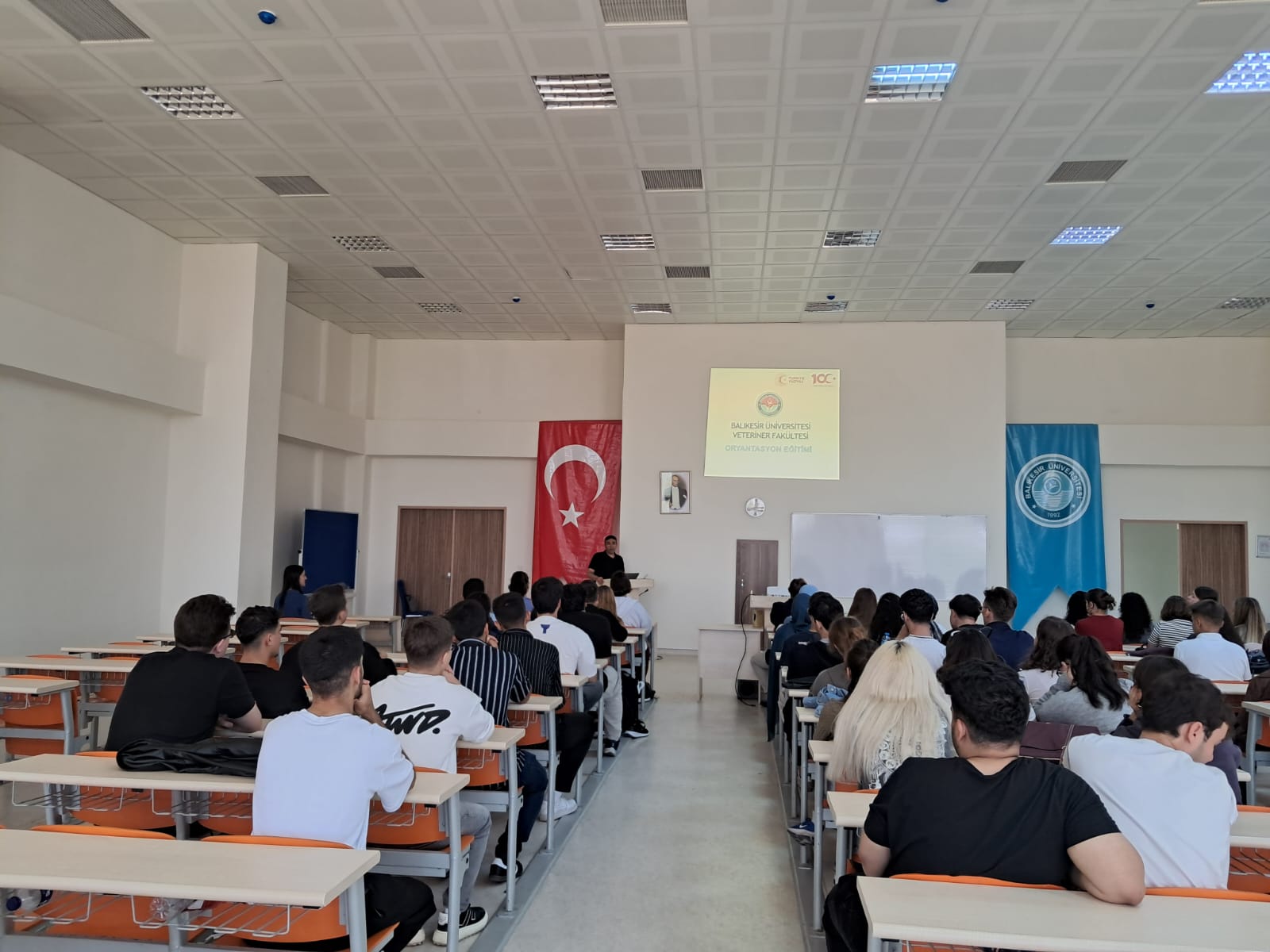 Orientation Training Held for First-Year Students at Our Faculty. 4
