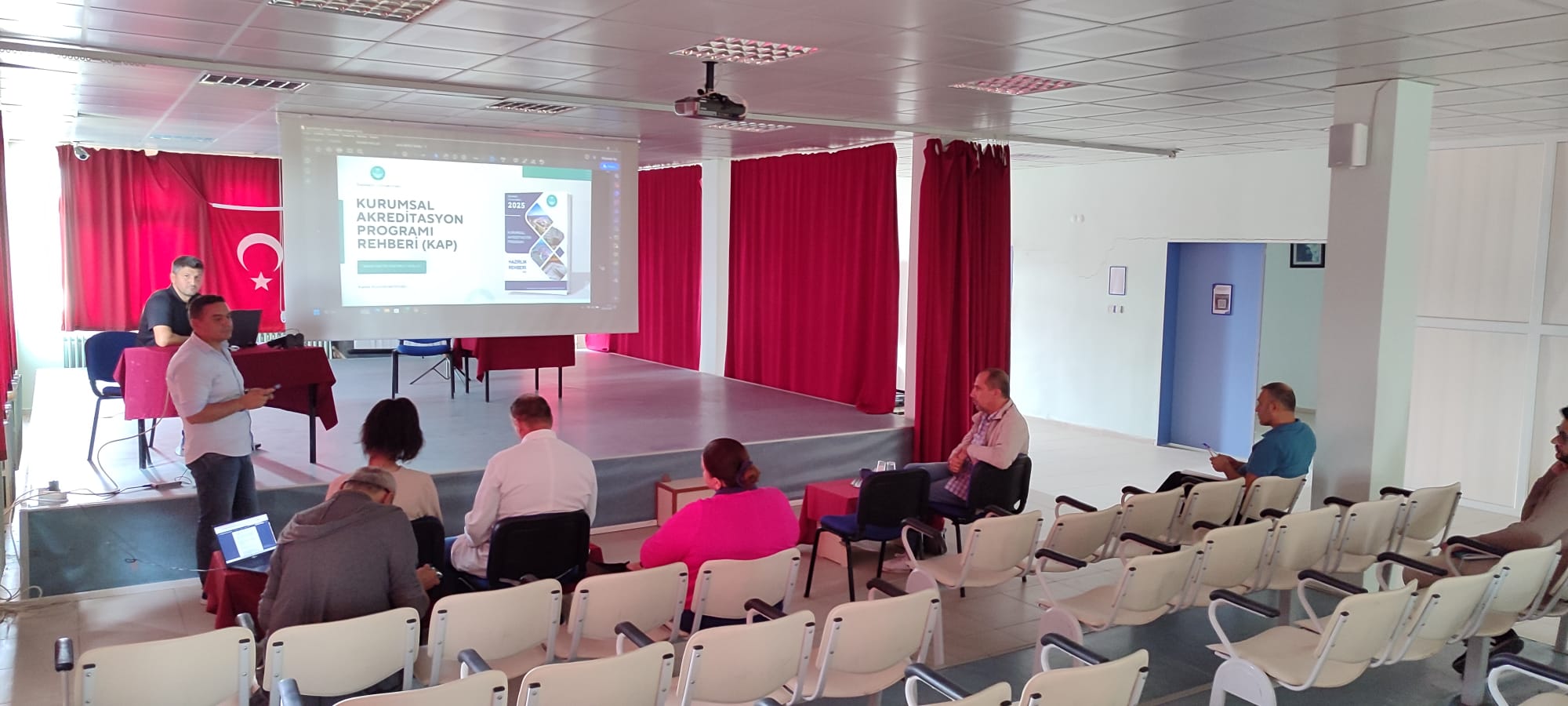 Information Session on Accreditation Process and KAP Guide at Dursunbey Vocational School