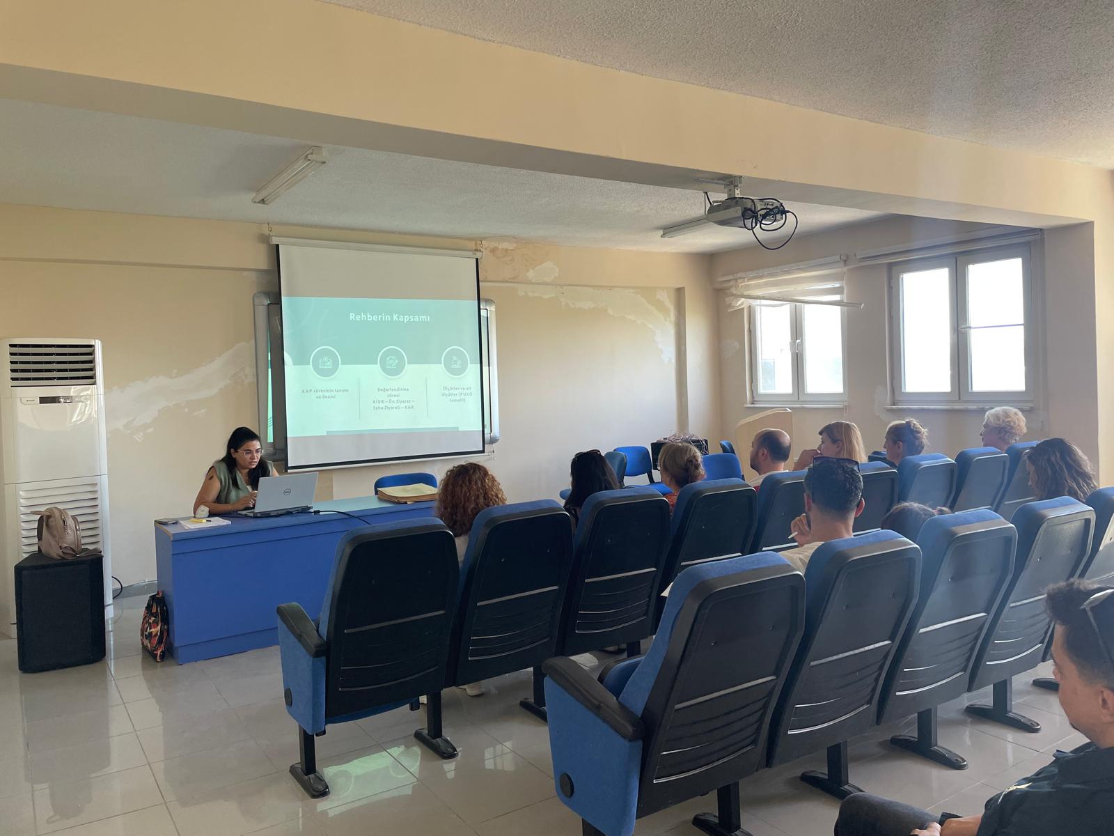 Our University's Institutional Accreditation Program Guide Presentation Held 1