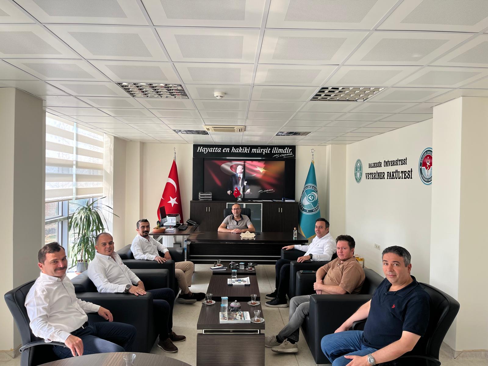 Visit to our Faculty by Officials from Kula Oil and Emek Feed