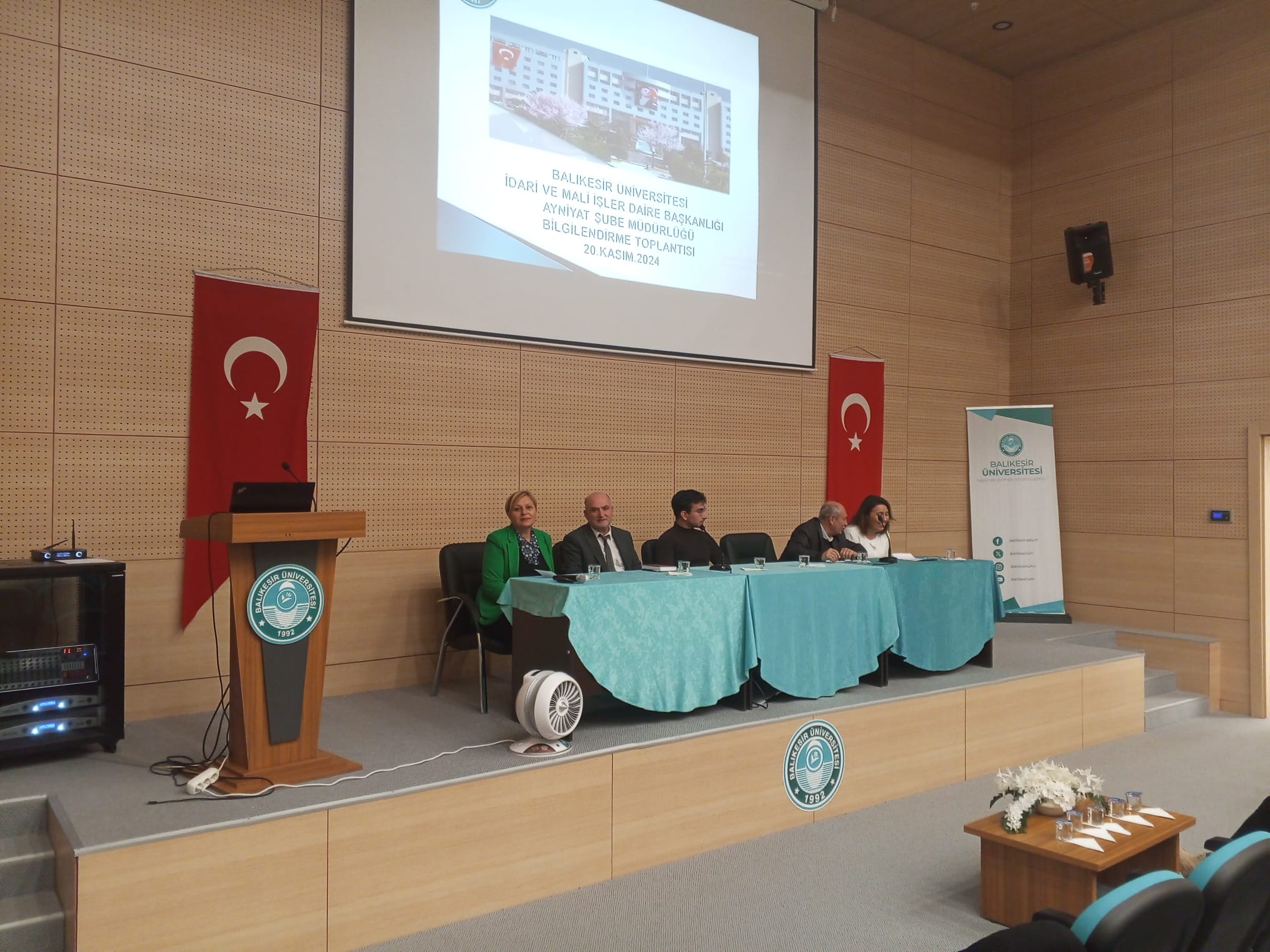 20 Kasım 2024 tarihinde İdari ve Mali İşler Daire Başkanlığımızca Yürütülen Hizmet İçi Eğitim. 1