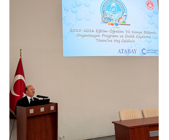 Kimya Bölümümüzde Oryantasyon Programı ve Önlük Giydirme Töreni Gerçekleştirildi 1