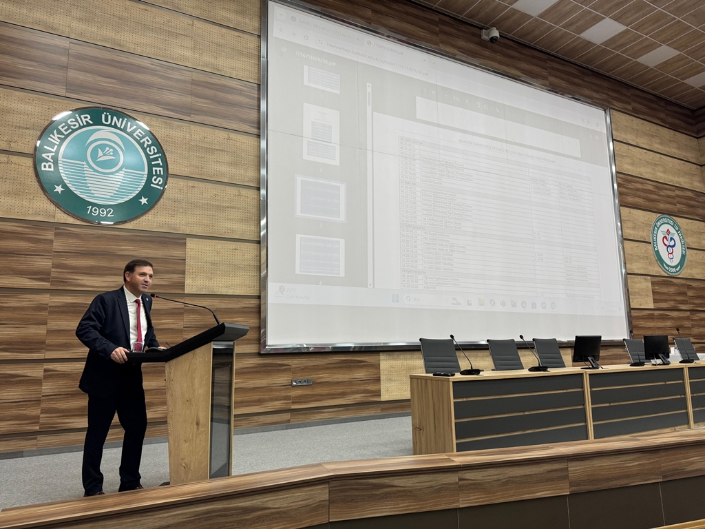 Fakültemiz 2025-2026 Eğitim-Öğretim Yılı akademik açılış programı ve açılış dersi etkinliği gerçekleştirildi 2