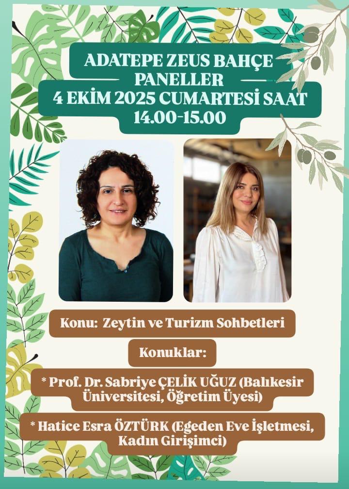 Altınoluk MYO Mezunu ve Dış Paydaşımız İpek Somer’den Zeytin ve Zeytinyağı Temalı Etkinlik 1