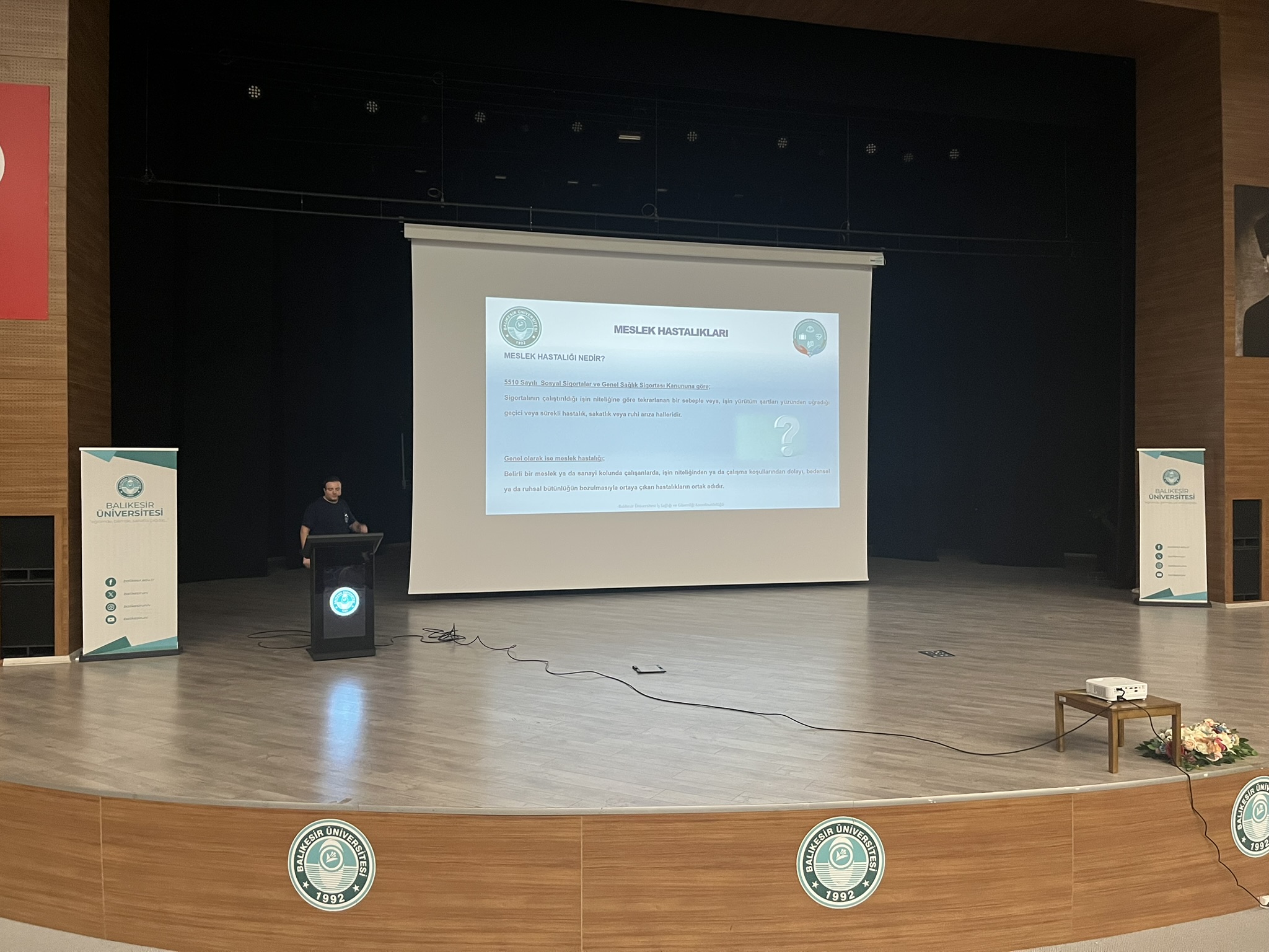 Sağlık Bilimleri Fakültesi Öğrencilerine İş Sağlığı ve Güvenliği Eğitimi 3