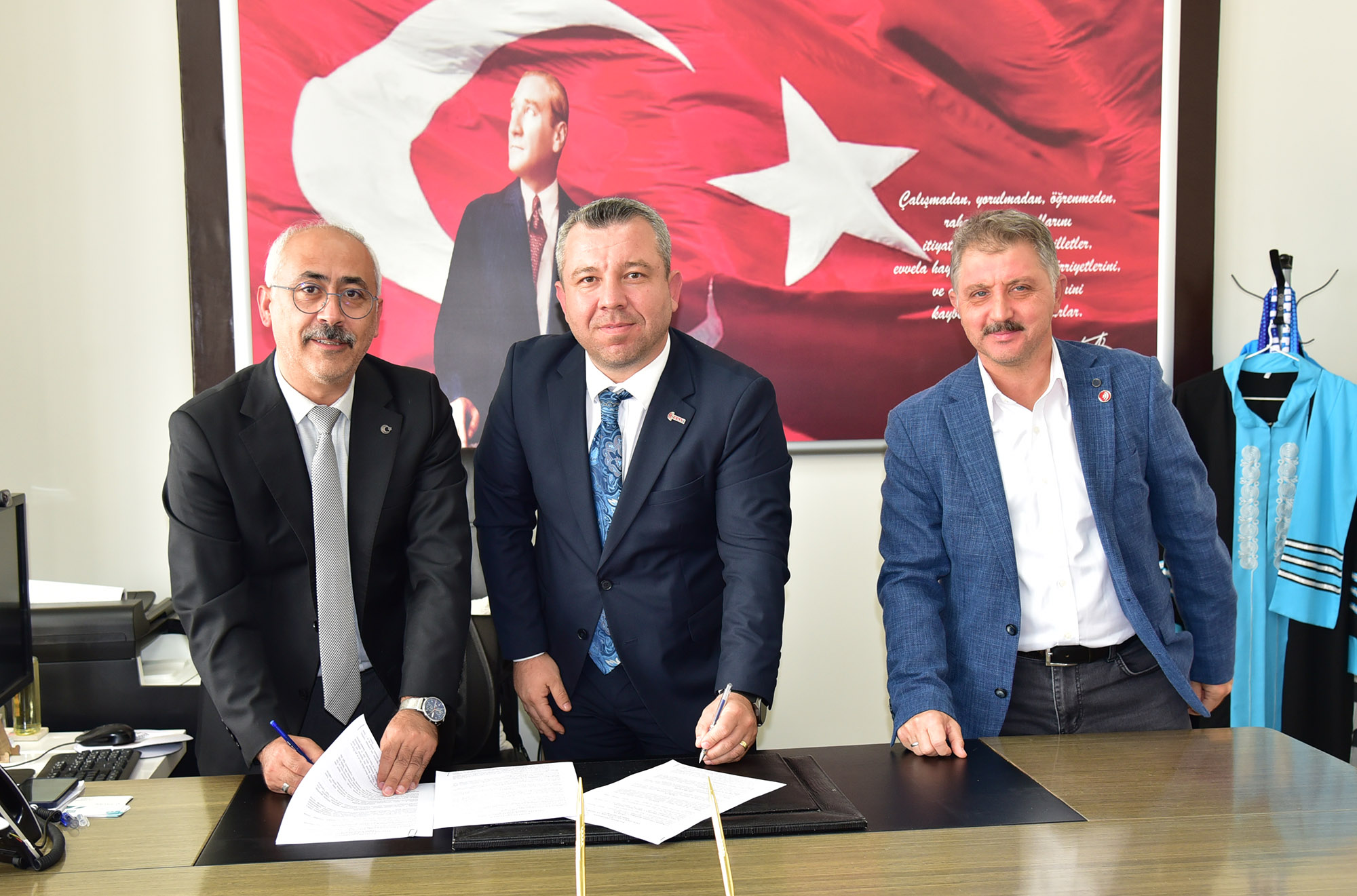 BAÜN'de 7+1 Eğitim Modeli Yeni Ortaklarla Zenginleşiyor: ANAR Metal ve EKOS Teknoloji ile Protokol İmzalandı 4