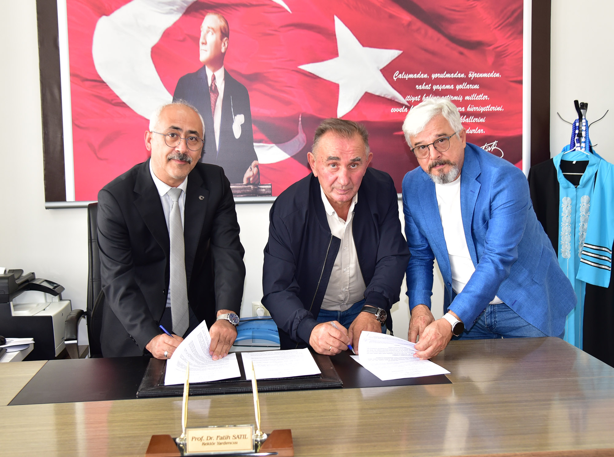 BAÜN'de 7+1 Eğitim Modeli Yeni Ortaklarla Zenginleşiyor: ANAR Metal ve EKOS Teknoloji ile Protokol İmzalandı 3