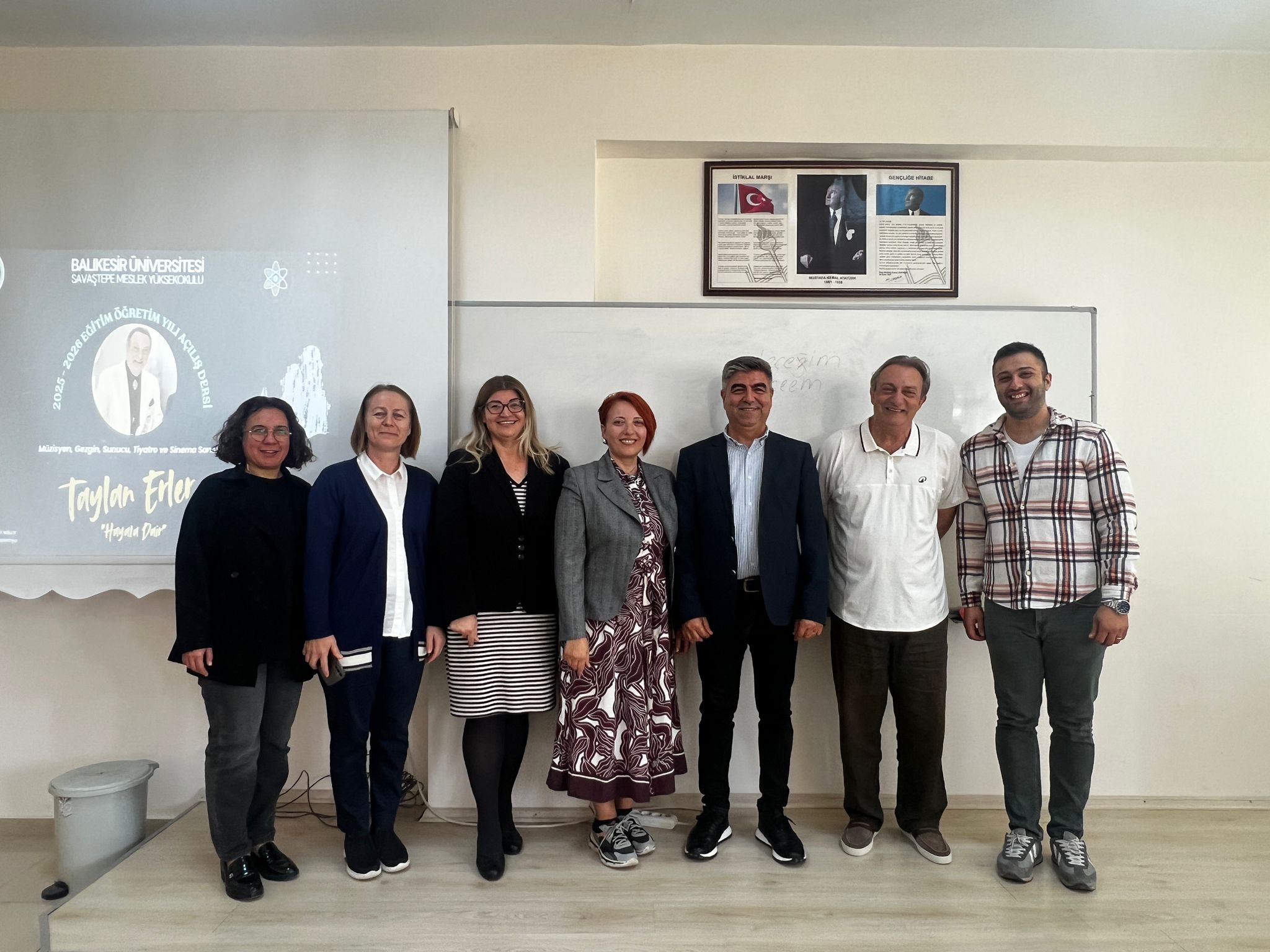 2025-2026 Eğitim Öğretim Yılı Açılış Dersi Gerçekleştirildi! 1