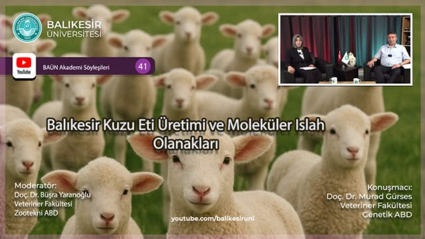 BAÜN YouTube Channel's New Broadcast Discusses ‘Balıkesir Lamb Production and Molecular Breeding Opportunities’