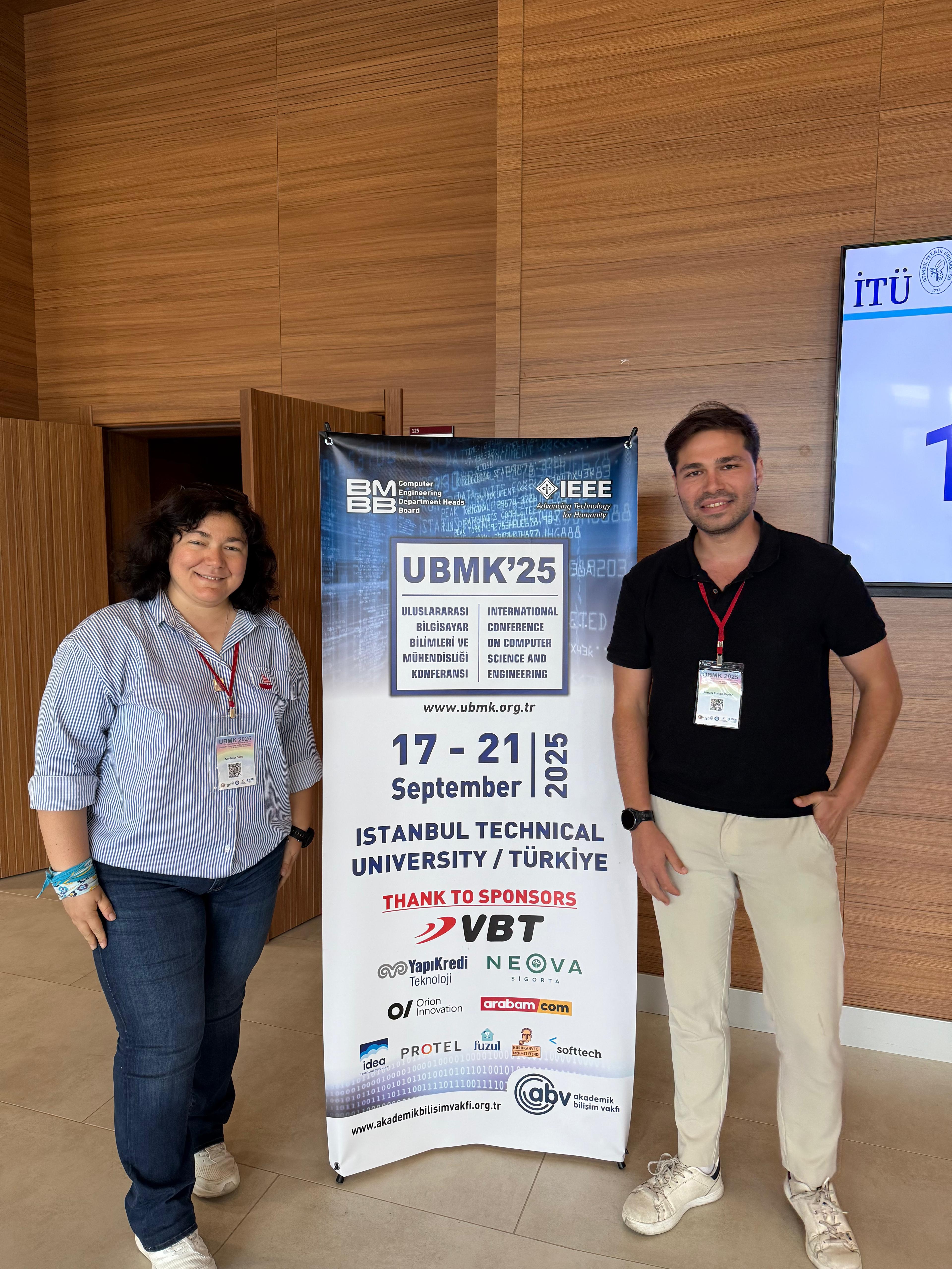 Computer Engineering Department Represented at UBMK 2025