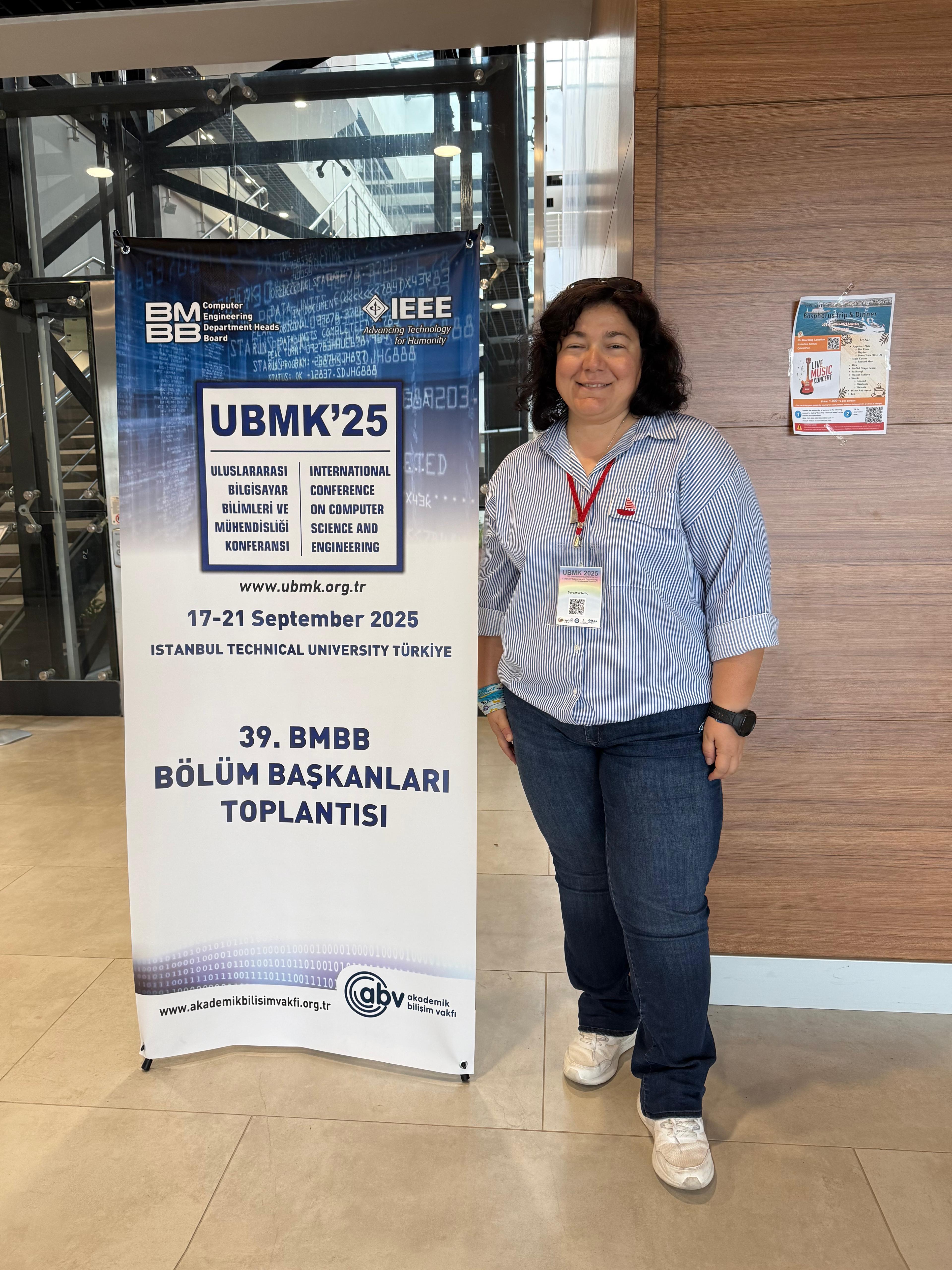 Computer Engineering Department Represented at UBMK 2025 2