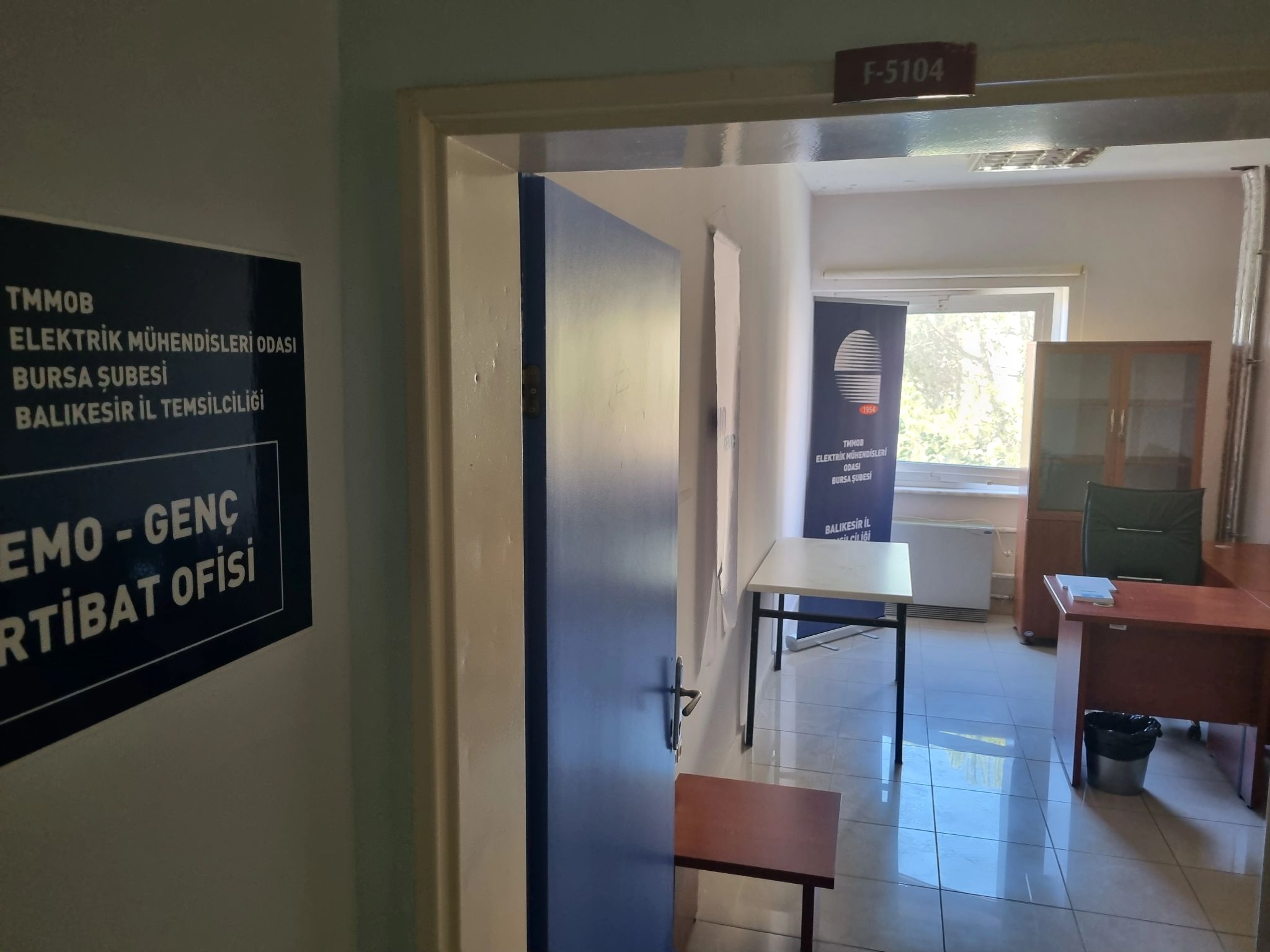 EMO - Genç İrtibat Ofisi Fakültemizde Açıldı 2