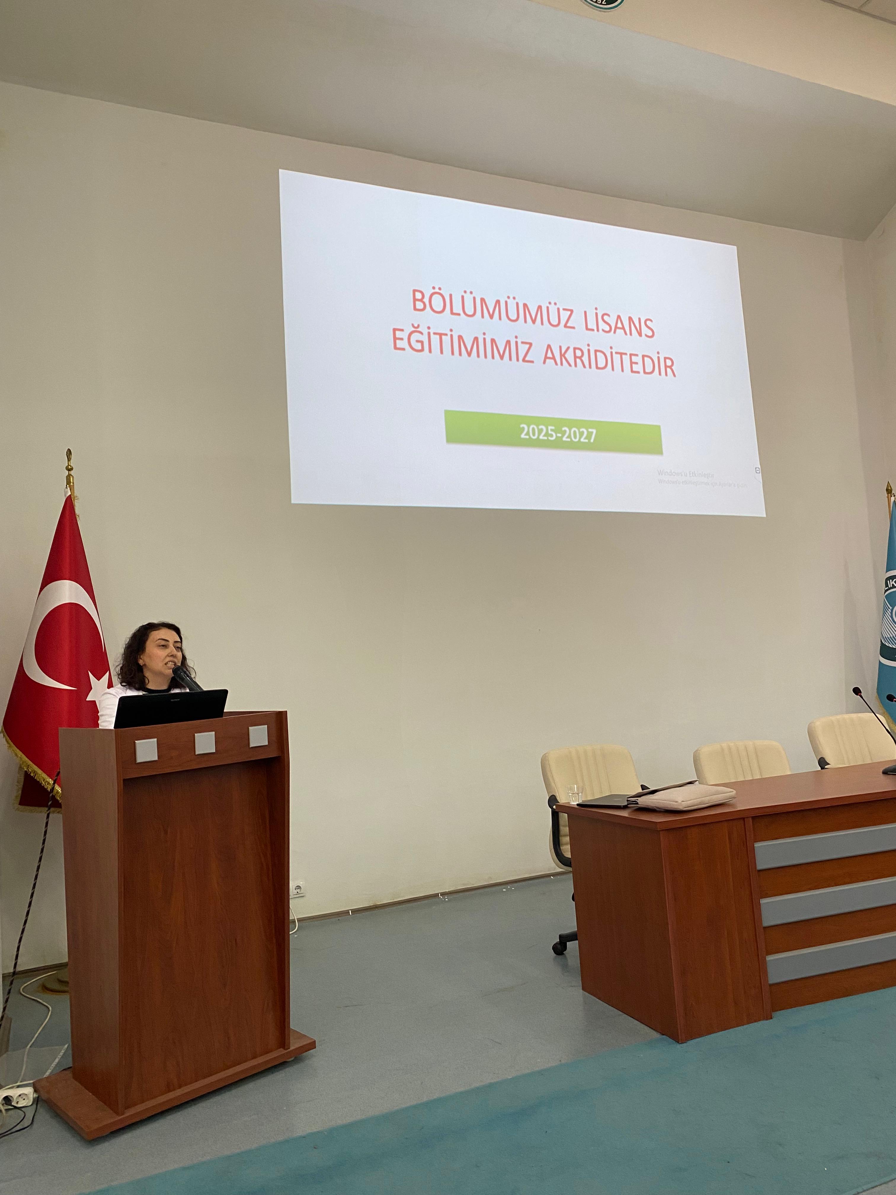 Bölümümüzde Oryantasyon Programı Gerçekleştirildi