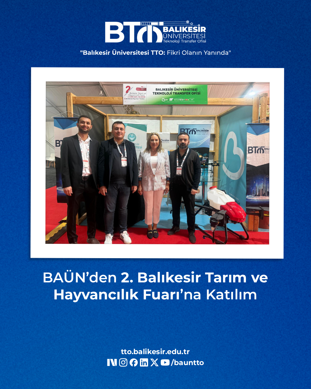 BAÜN’den 2. Balıkesir Tarım ve Hayvancılık Fuarı’na Katılım 1