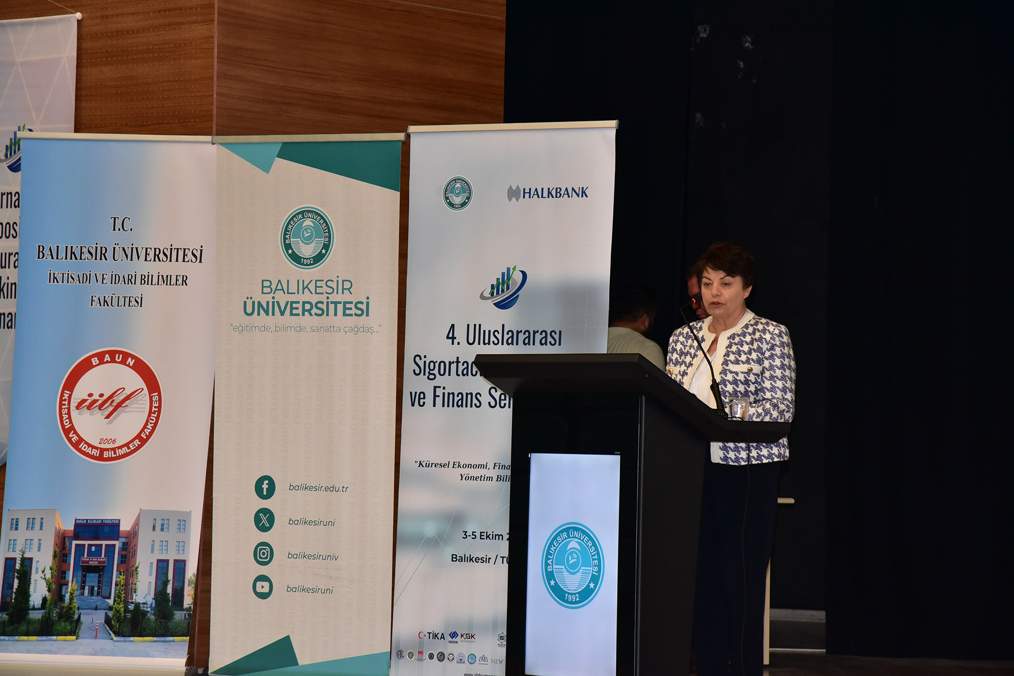“4. Uluslararası Sigortacılık, Bankacılık ve Finans Sempozyumu” BAÜN Ev Sahipliğinde Gerçekleştiriliyor 5