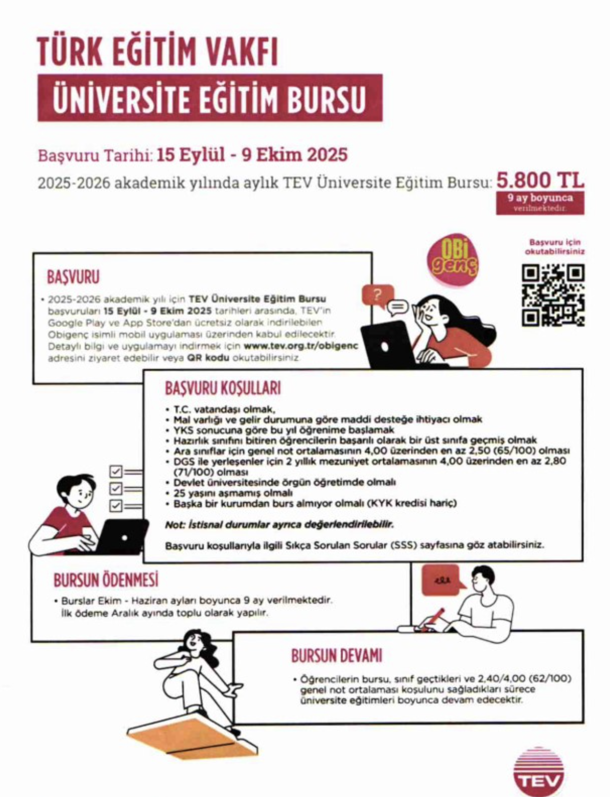 TEV Bursu Hakkında 1