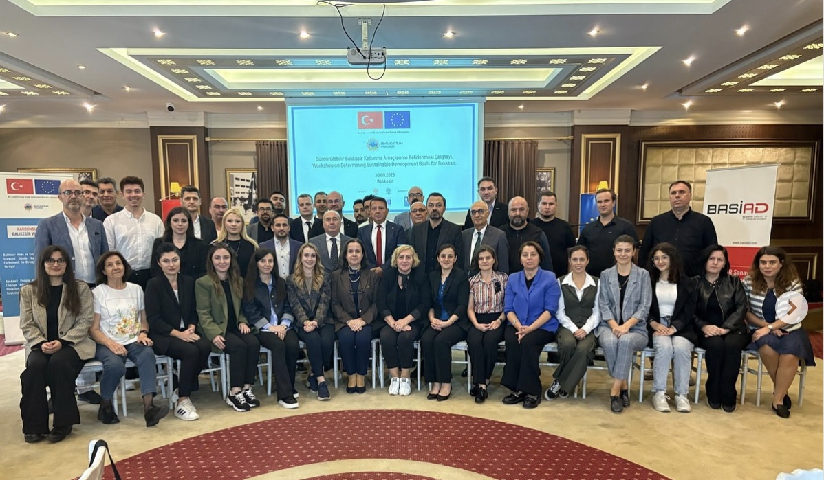 BÖLÜM BAŞKANIMIZ " SÜRDÜRÜLEBİLİR KALKINMA AMAÇLARININ BELİRLENMESİ ÇALIŞTAYI" NA KATILDI