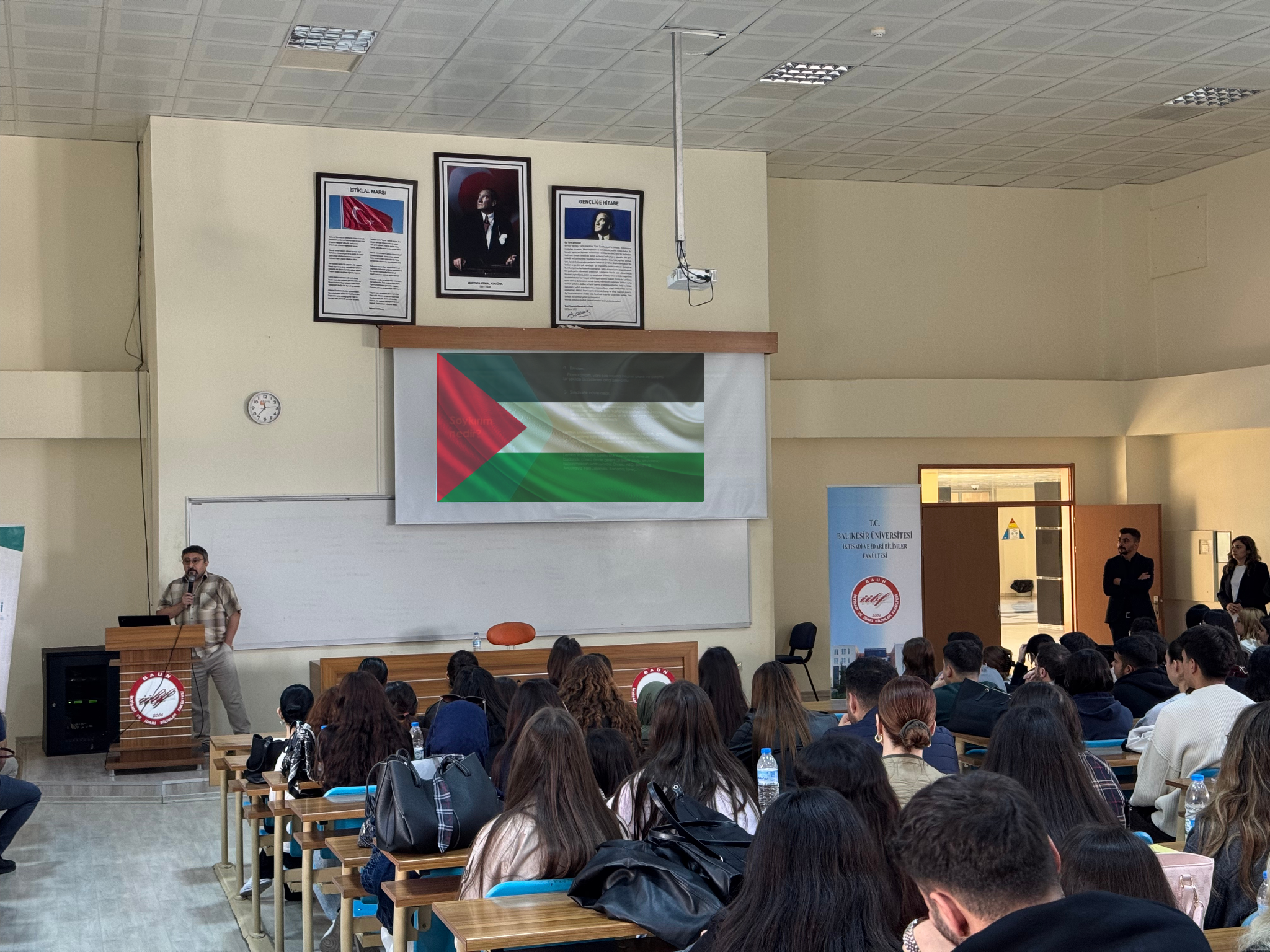 Palestinian Genocide Addressed in Our Faculty Opening Lecture 1