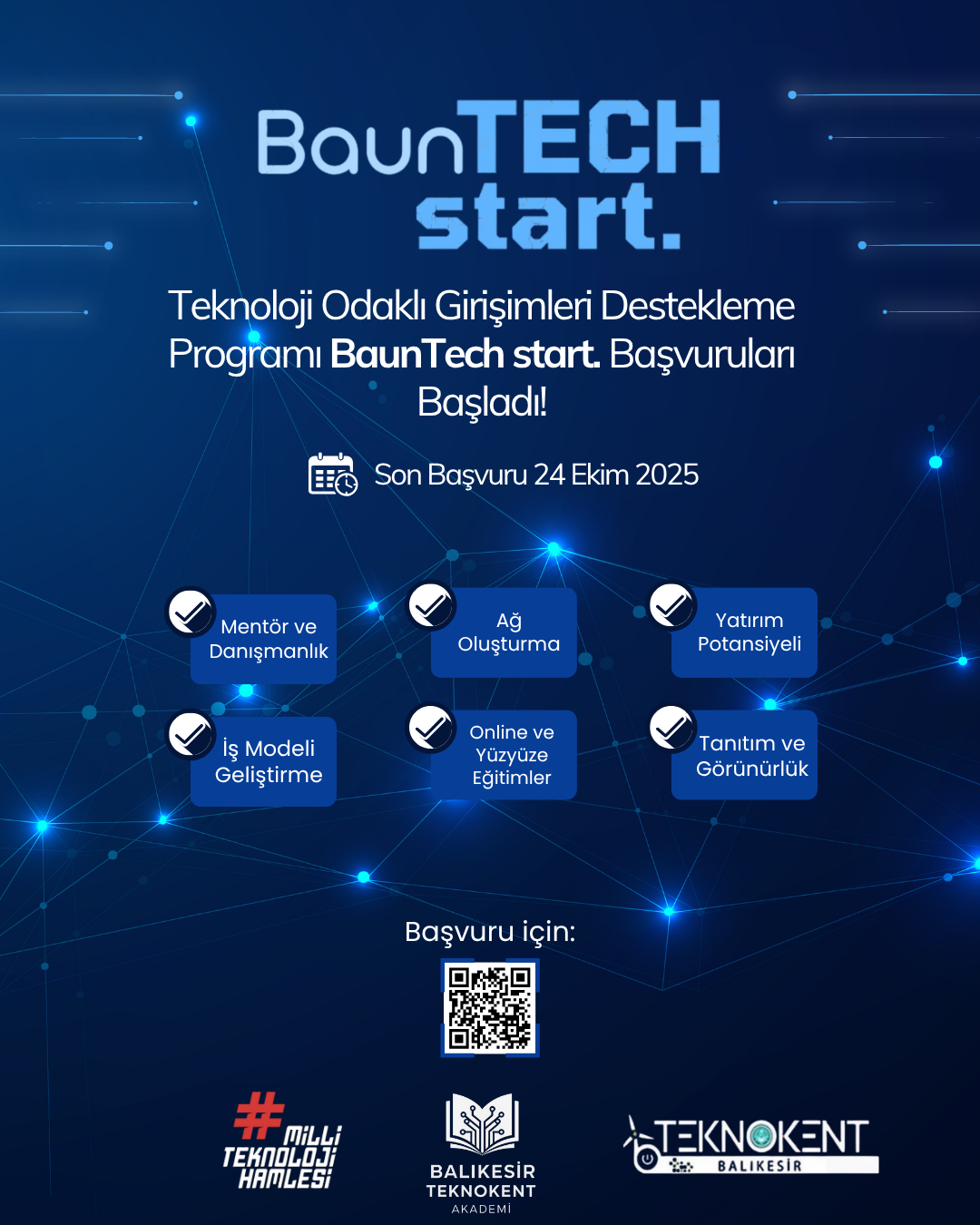 Teknoloji Odaklı Girişimleri Destekleme Programı BaunTech Start. Başvuruları Başladı! 1