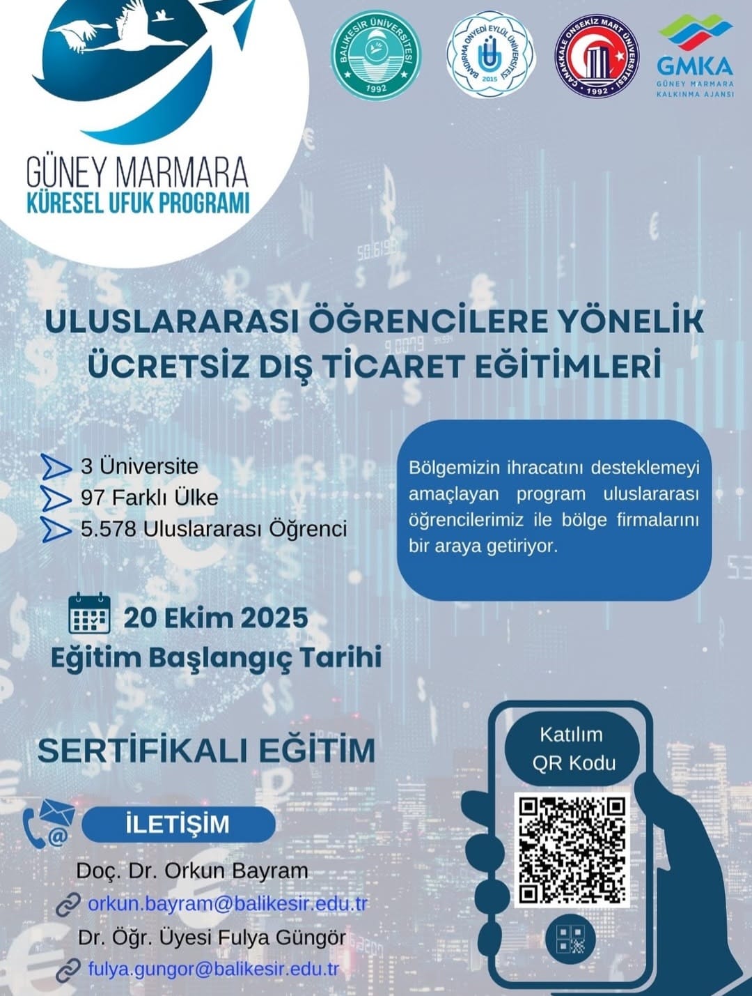GMKA KÜRESEL UFUK PROGRAMI Başlıyor 1