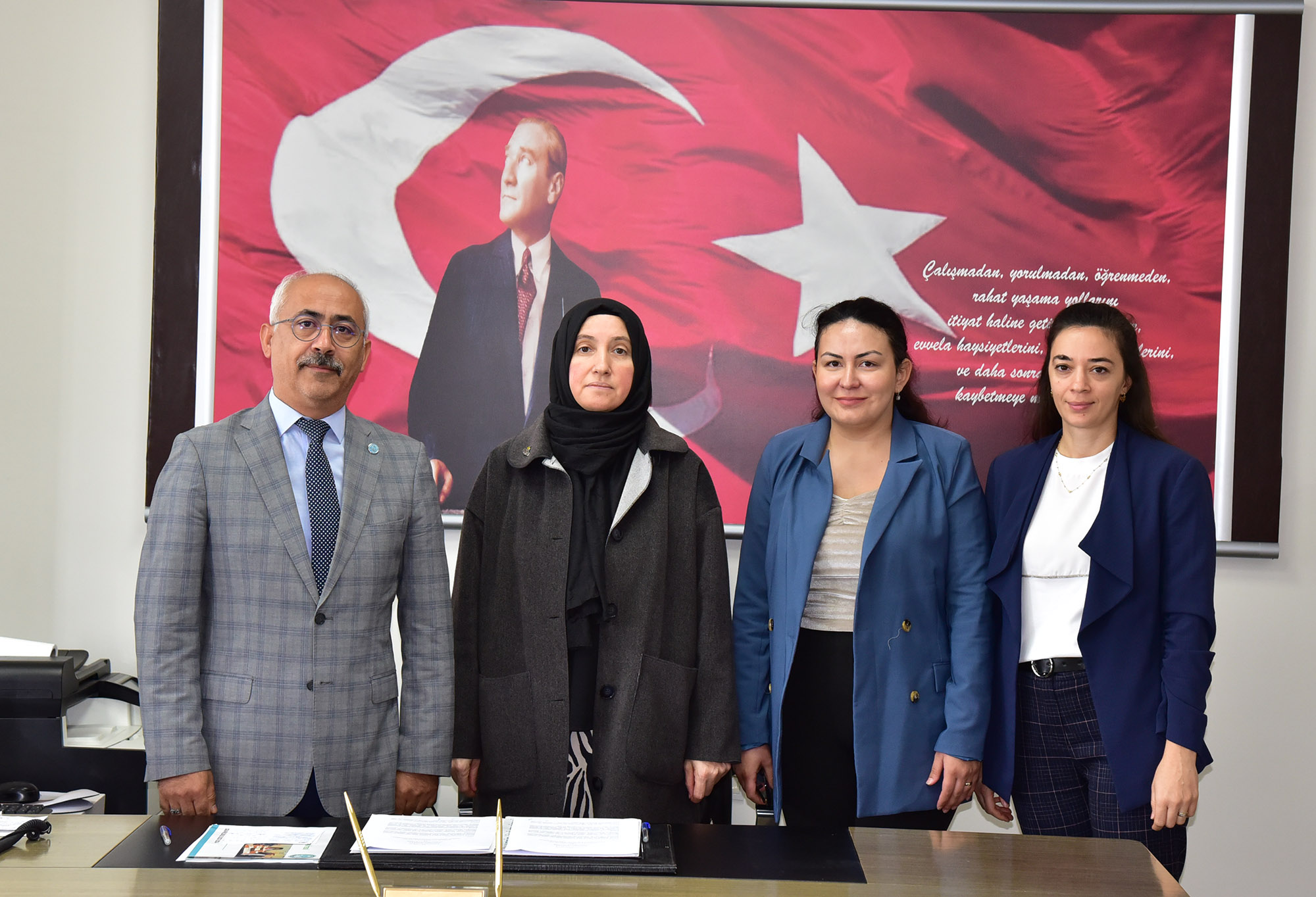 BAÜN ile Şule Yüksel Şenler Kız AİHL Arasında Eğitim İş Birliği Protokolü İmzalandı 2