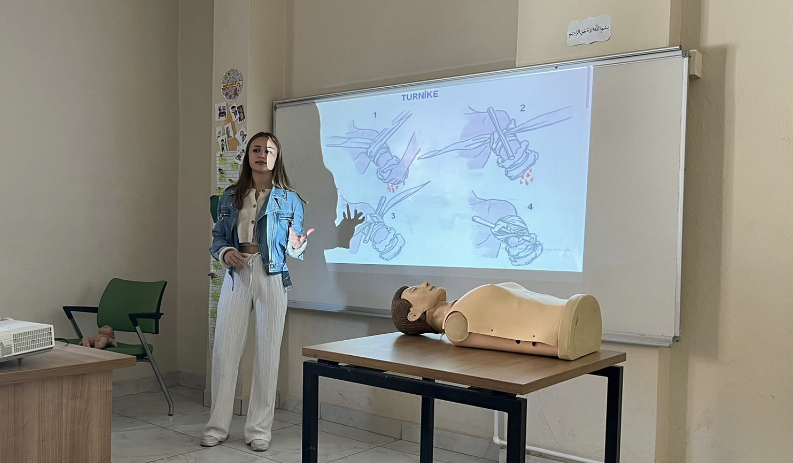 İlçe Jandarma ve İlçe Gençlik Müdürlüğü Personeline İlk Yardım Bilgilendirmesi Yapıldı 4