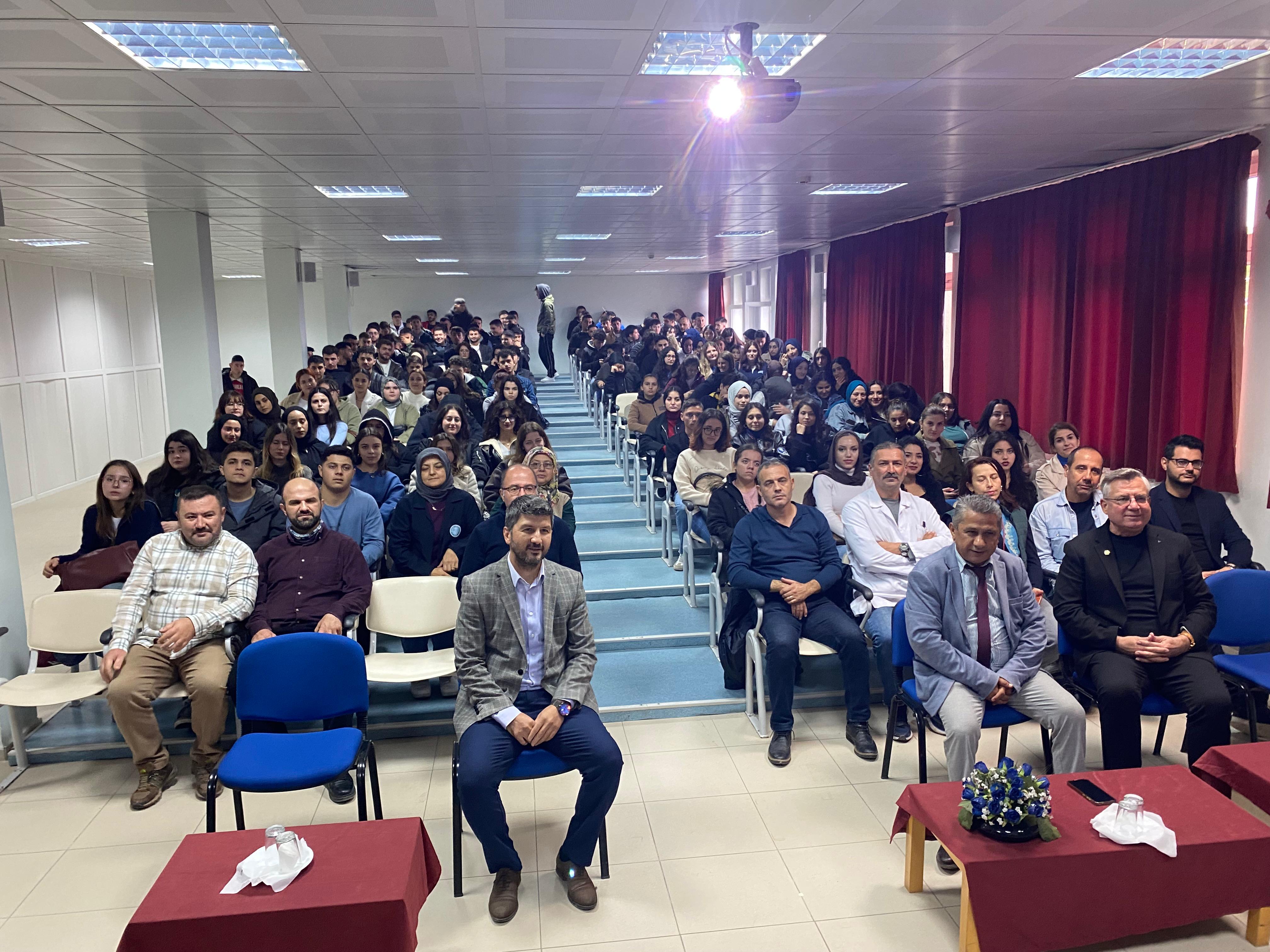 An Opening Lecture on "The Impact of Vocational Education on Economic Development" Was Held at Dursunbey Vocational School 5