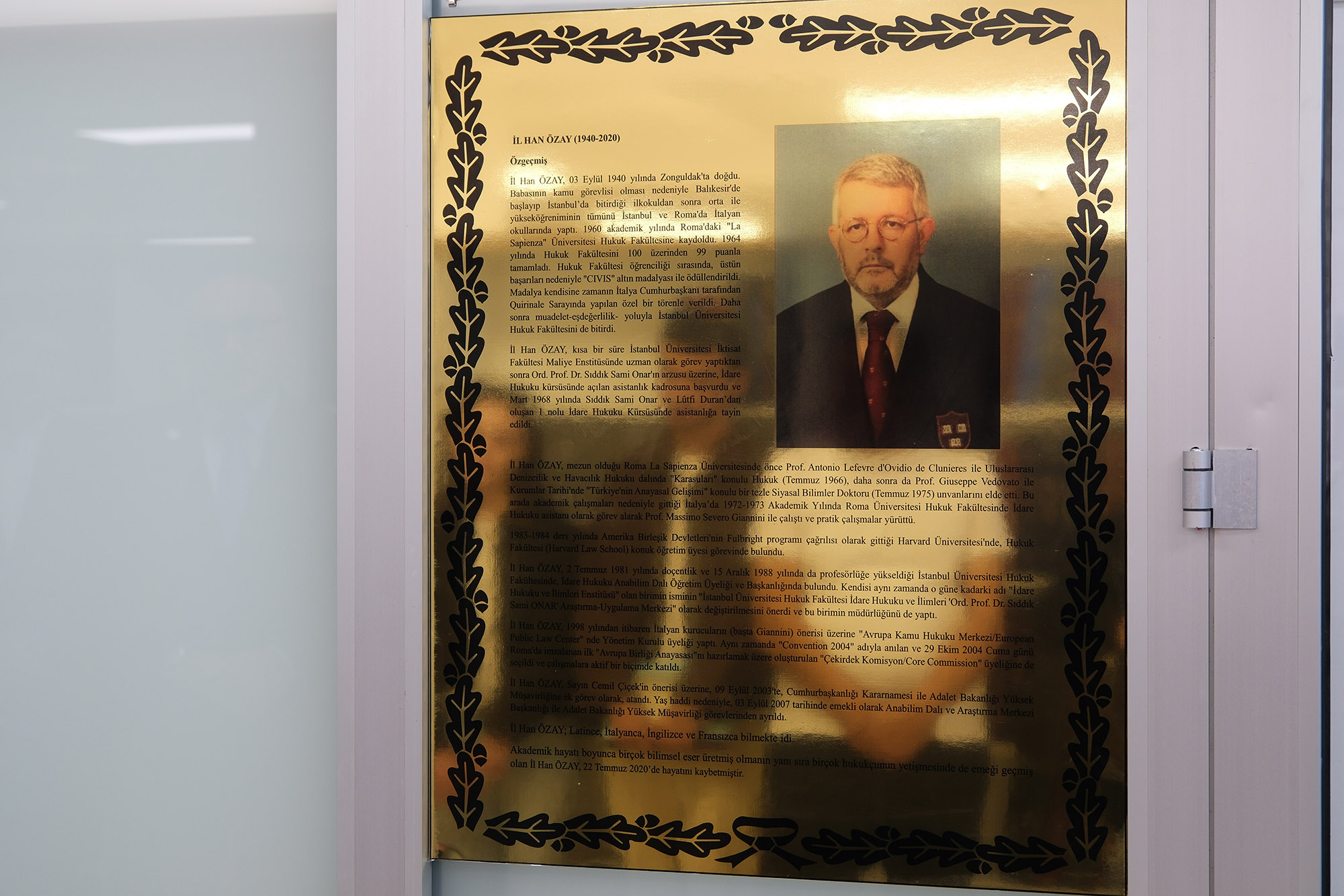 Prof. Dr. İl Han Özay Hukuk Kitaplığı” BAÜN Mehmet Akif Ersoy Kütüphanesinde Açıldı 5