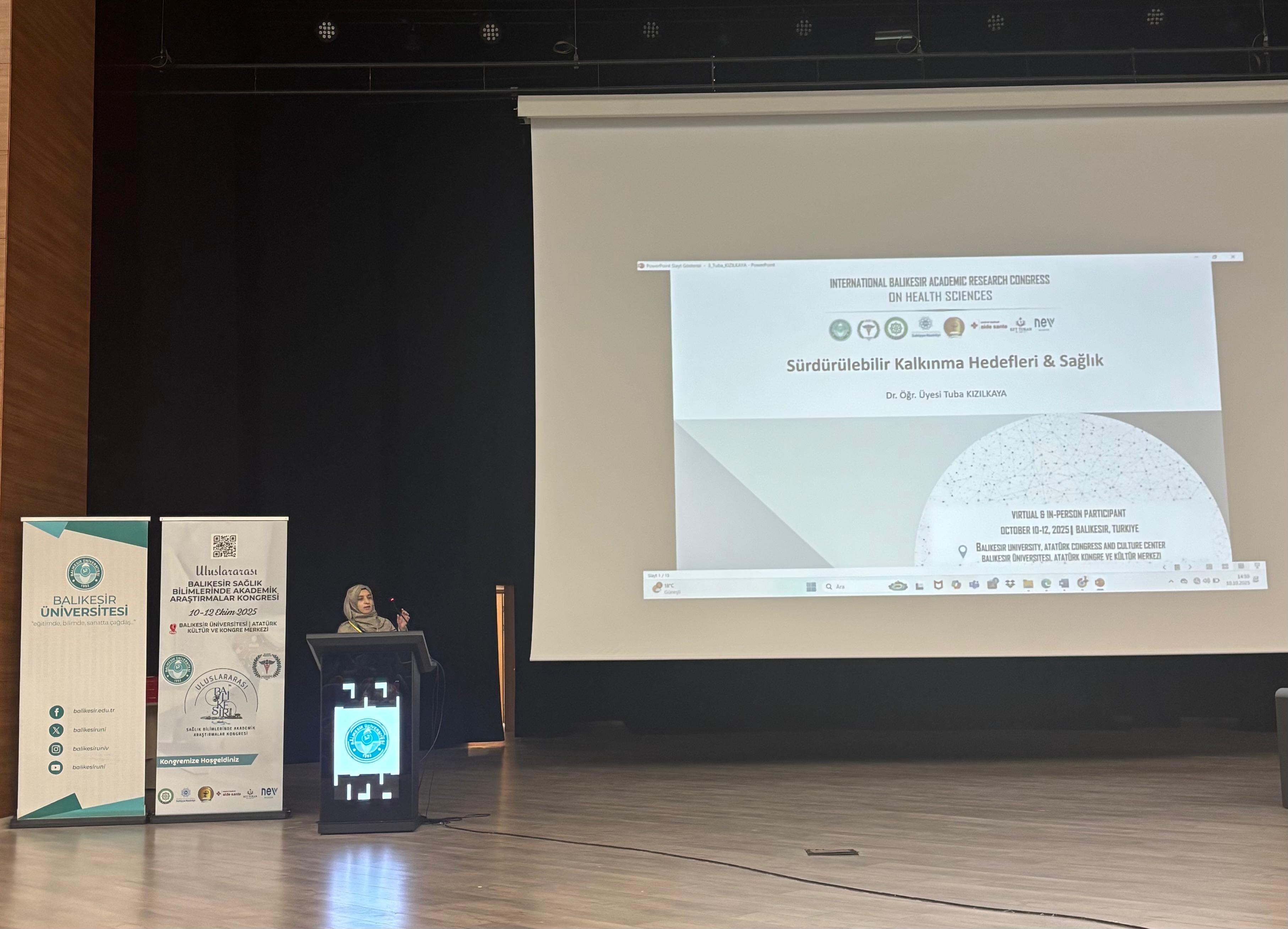 Uluslararası Balıkesir Sağlık Bilimlerinde Akademik Araştırmalar Kongresi 2