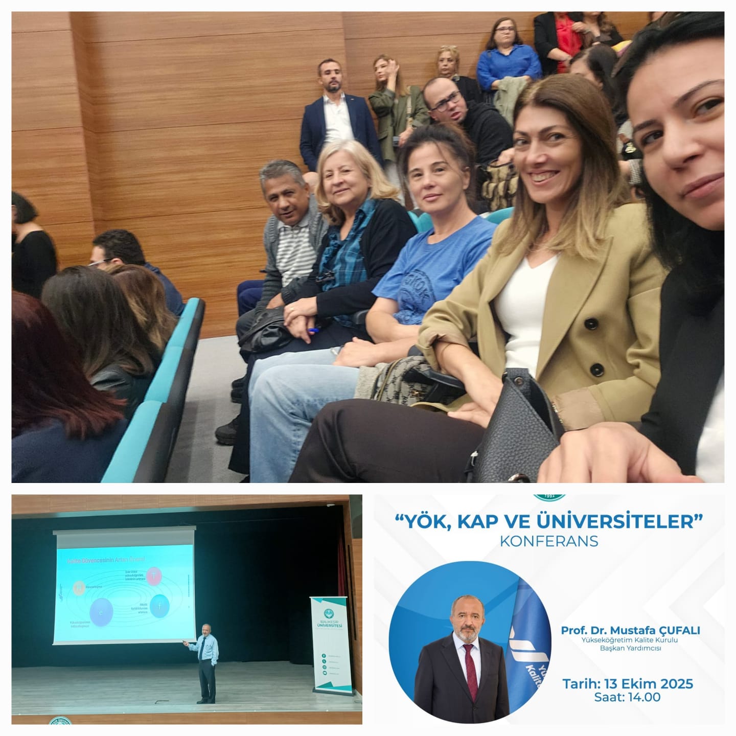 YÖK, KAP ve ÜNİVERSİTELER KONFERANSINA KATILIM