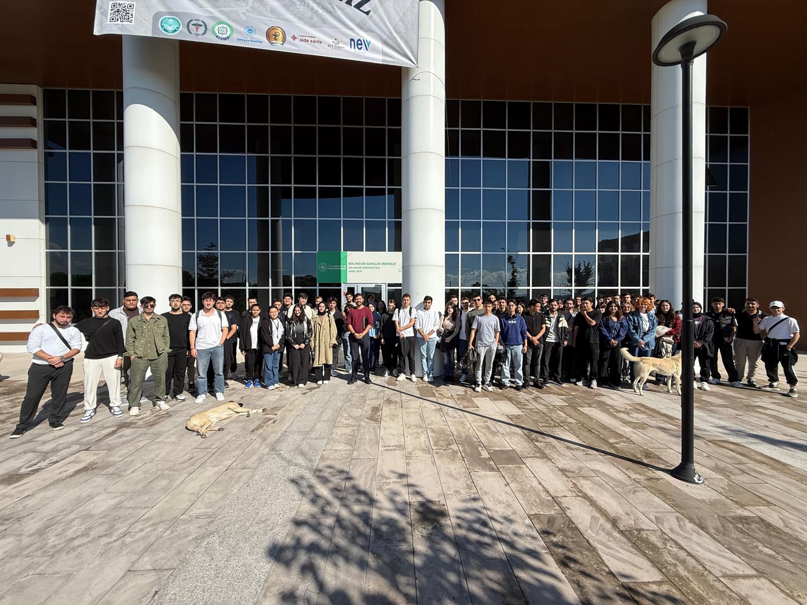 Introductory Tour Organized for First-Year Students as Part of Orientation Activities