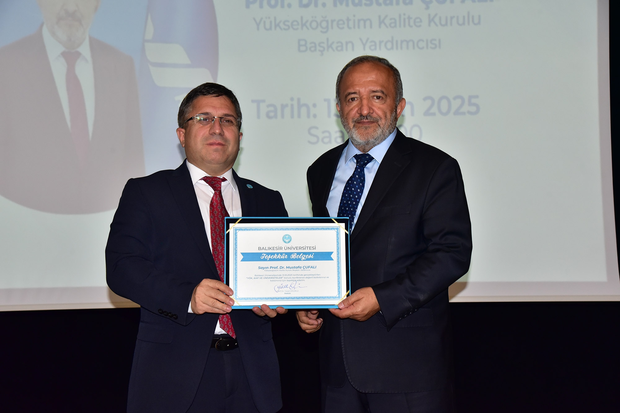 YÖKAK Başkan Yardımcısı Prof. Dr. Mustafa Çufalı, BAÜN’de “Yükseköğretimde Kalite”yi Anlattı 9