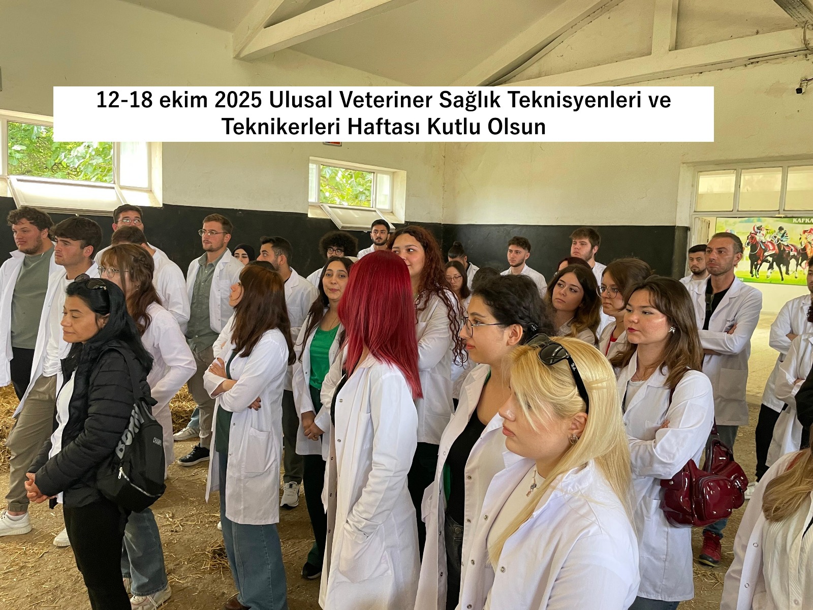 12-18 Ekim Ulusal veteriner Sağlık Teknisyenleri ve Teknikerleri Haftası Kutlu Olsun