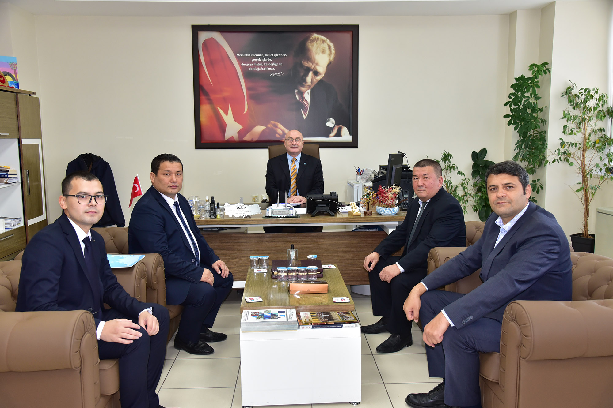 Karakalpak Devlet Üniversitesinden BAÜN’e Ziyaret 1