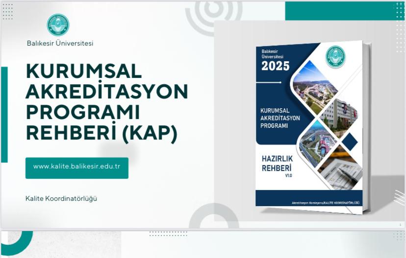 Dursunbey MYO El Sanatları Bölümü Oryantasyon Eğitimi ve KAP Rehberi Bilgilendirmesi