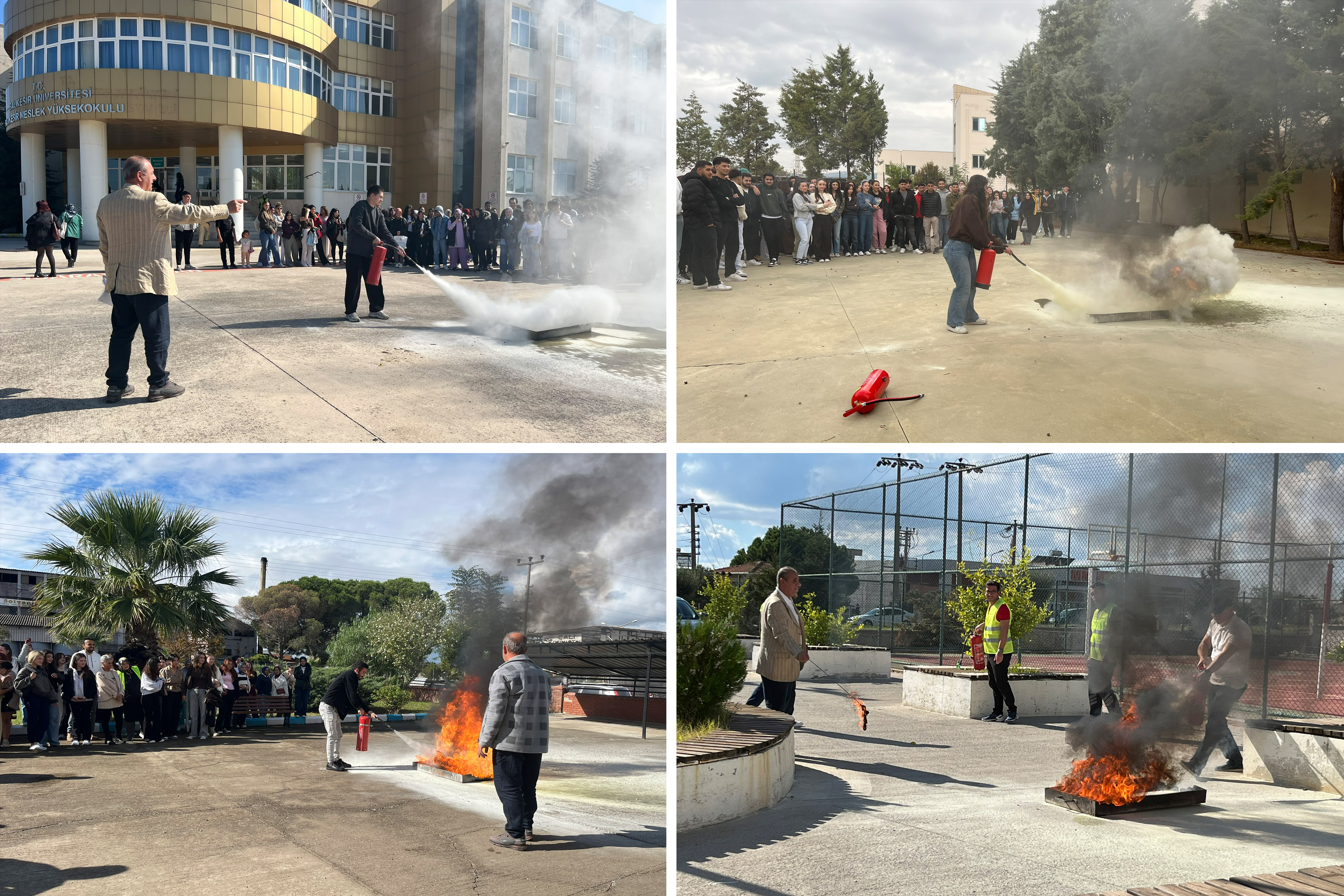 BAÜN’de Tüm Birimlerde Yangın ve Deprem Tatbikatları ile Olası Afetlere Hazırlık 4