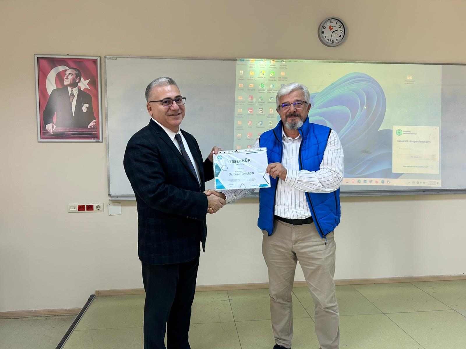 Kariyer Planlama Söyleşilerinde Dr Deniz Timurçin den Girişimcilik ve KOSGEB Destekleri Üzerine Değerli Paylaşımlar