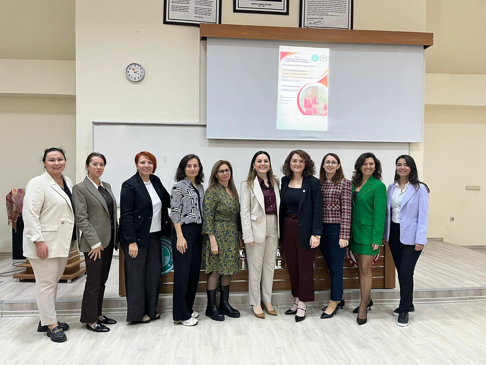 BAÜN Sağlık Bilimleri Fakültesi Açılış Dersinde Sağlık Hizmetlerinde İletişimin Gücüne Dikkat Çekildi 3