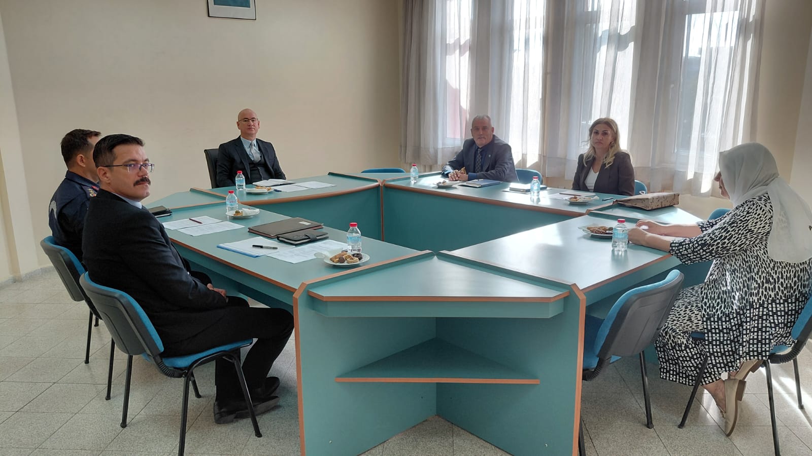 A Higher Education Security Coordination Meeting Was Held at Our Vocational School