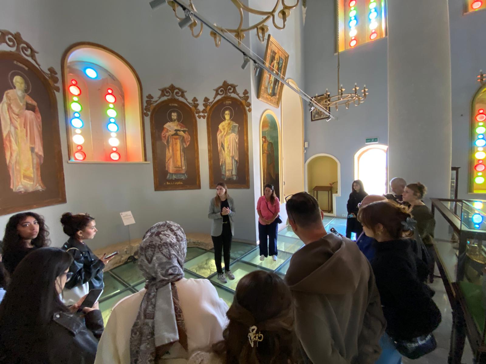 A technical trip to the Rahmi Koç Museum on Cunda Island and the Sevim and Necdet Kent Library as part of the Museology, Exhibition, and Storage course. 3