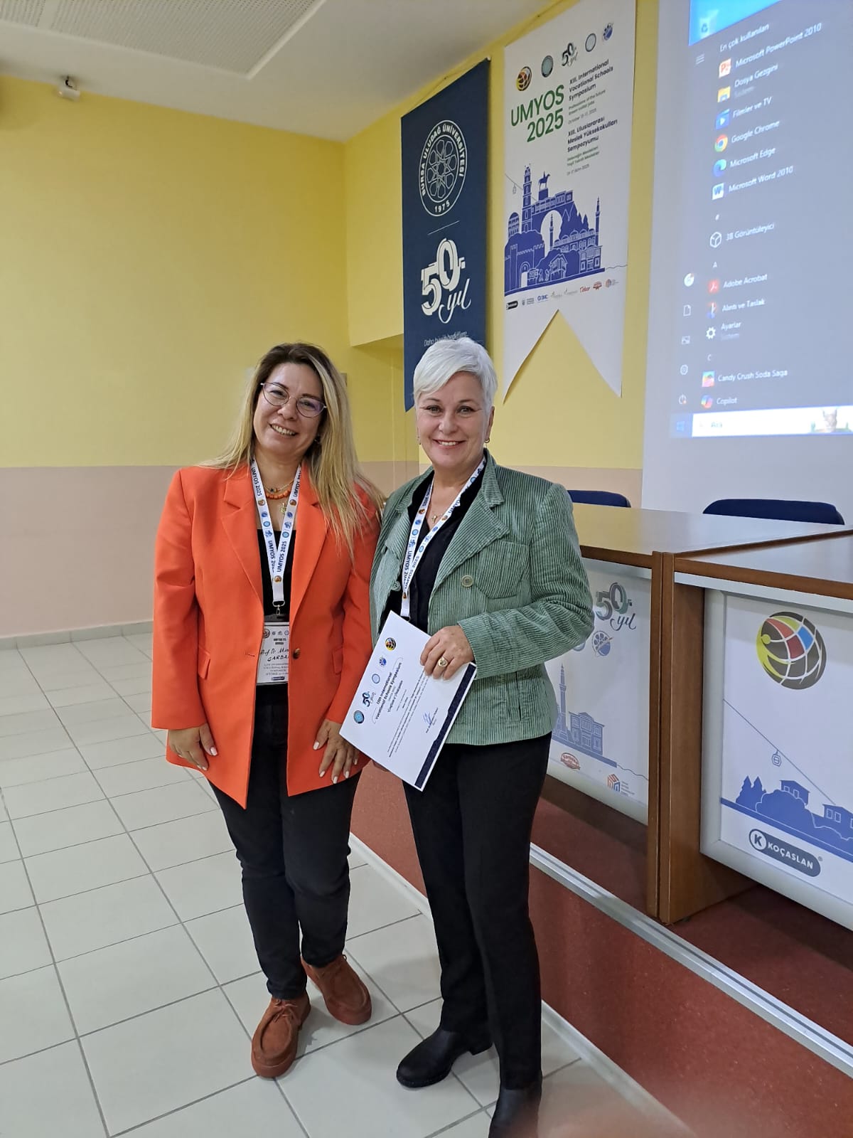 TAB Öğrencimiz Meral Cidan, TÜBİTAK 2209-A Destekli Projesiyle Uluslararası Sempozyumda Sunum Gerçekleştirdi