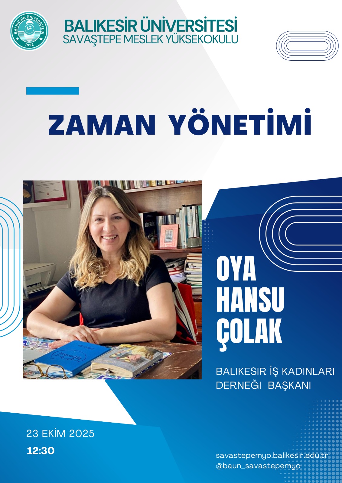 "Zaman Yönetimi" konulu Söyleşi 1