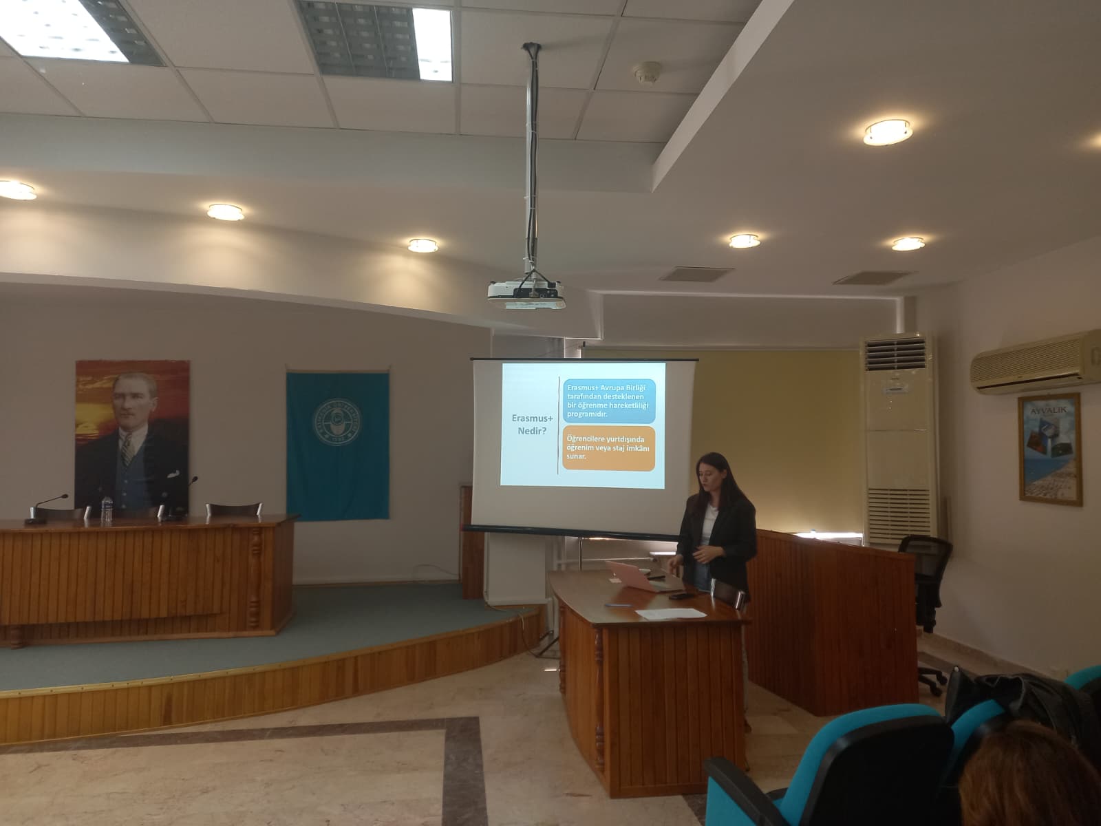 16.10.2025 Erasmus + Öğrenim ve Staj Hareketliliği Bilgilendirme Toplantısı Gerçekleştirildi 2