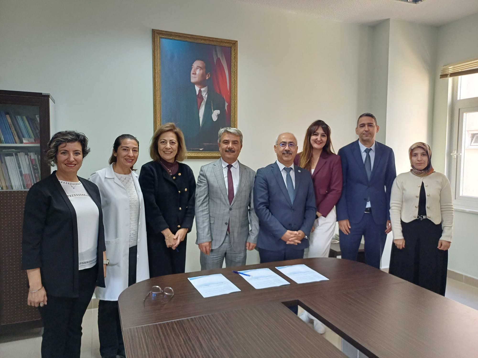 Biyoloji Bölümü ile Balıkesir Şehit Turgut Solak Fen Lisesi arasında İş Birliği Protokolü imzalandı. 2