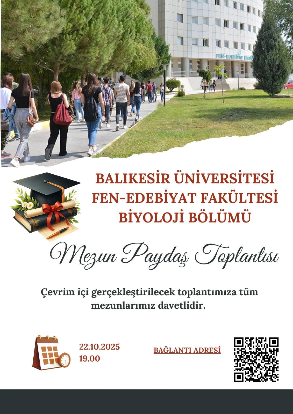 Biyoloji Bölümü Mezun Paydaş Toplantısı 1