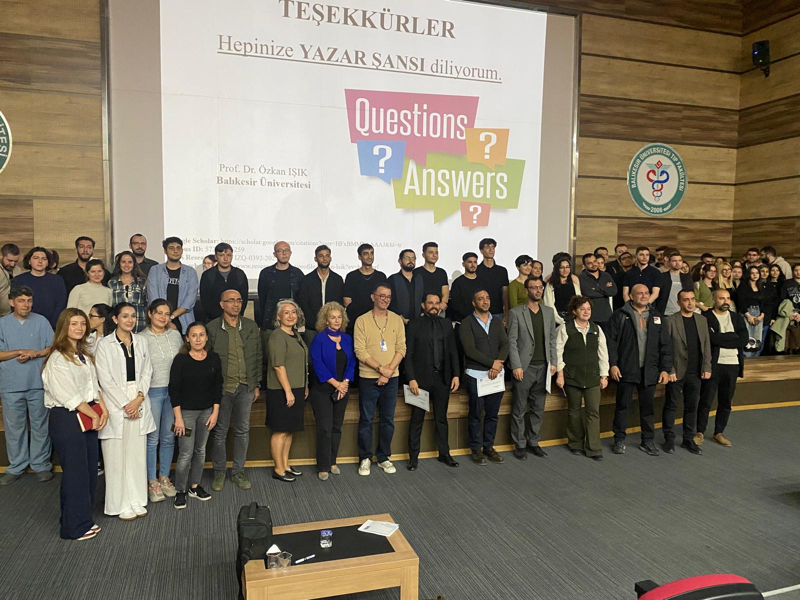 Balıkesir Üniversitesinde, “Bilimsel Yayınlarda Kalite ve Görünürlük” Paneli Düzenlendi 6