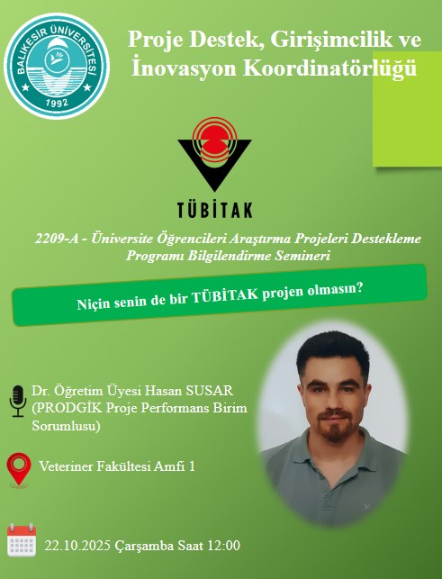 TÜBİTAK 2209-A Information Seminar!
