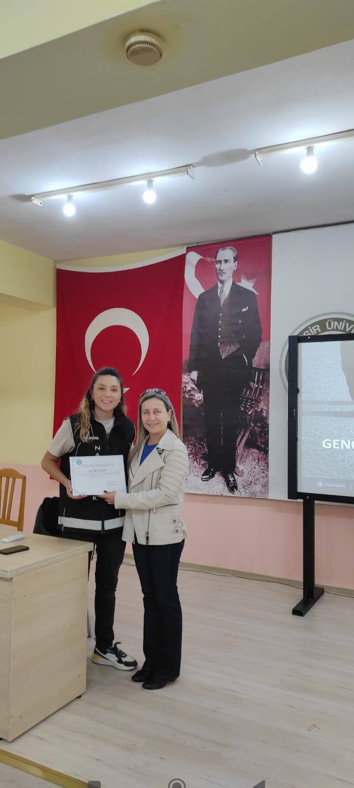 The Balıkesir Provincial Police Department organized a 'Narcoguide Youth Module' training